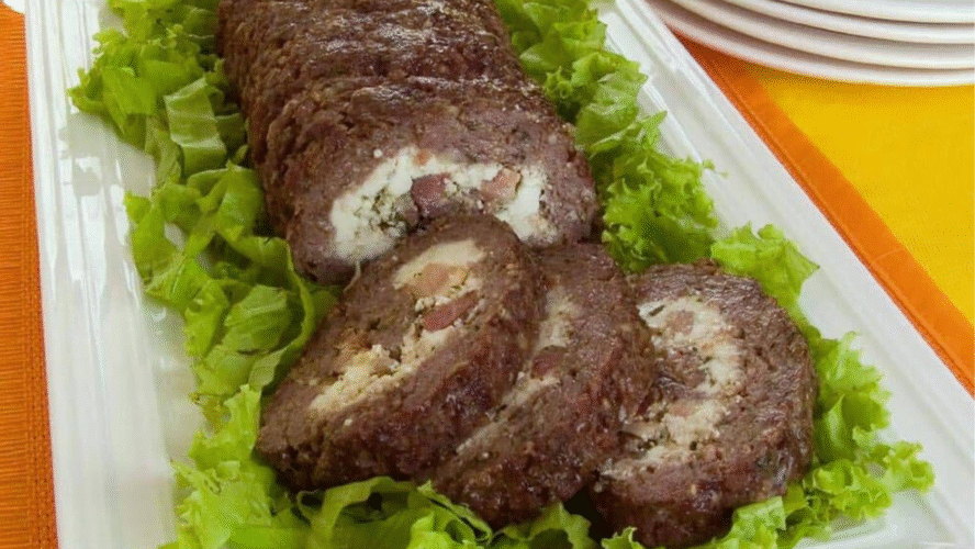 Fiz Esse Rocambole de Carne e Até Quem Não Gostava de Carne Moída Pediu Bis